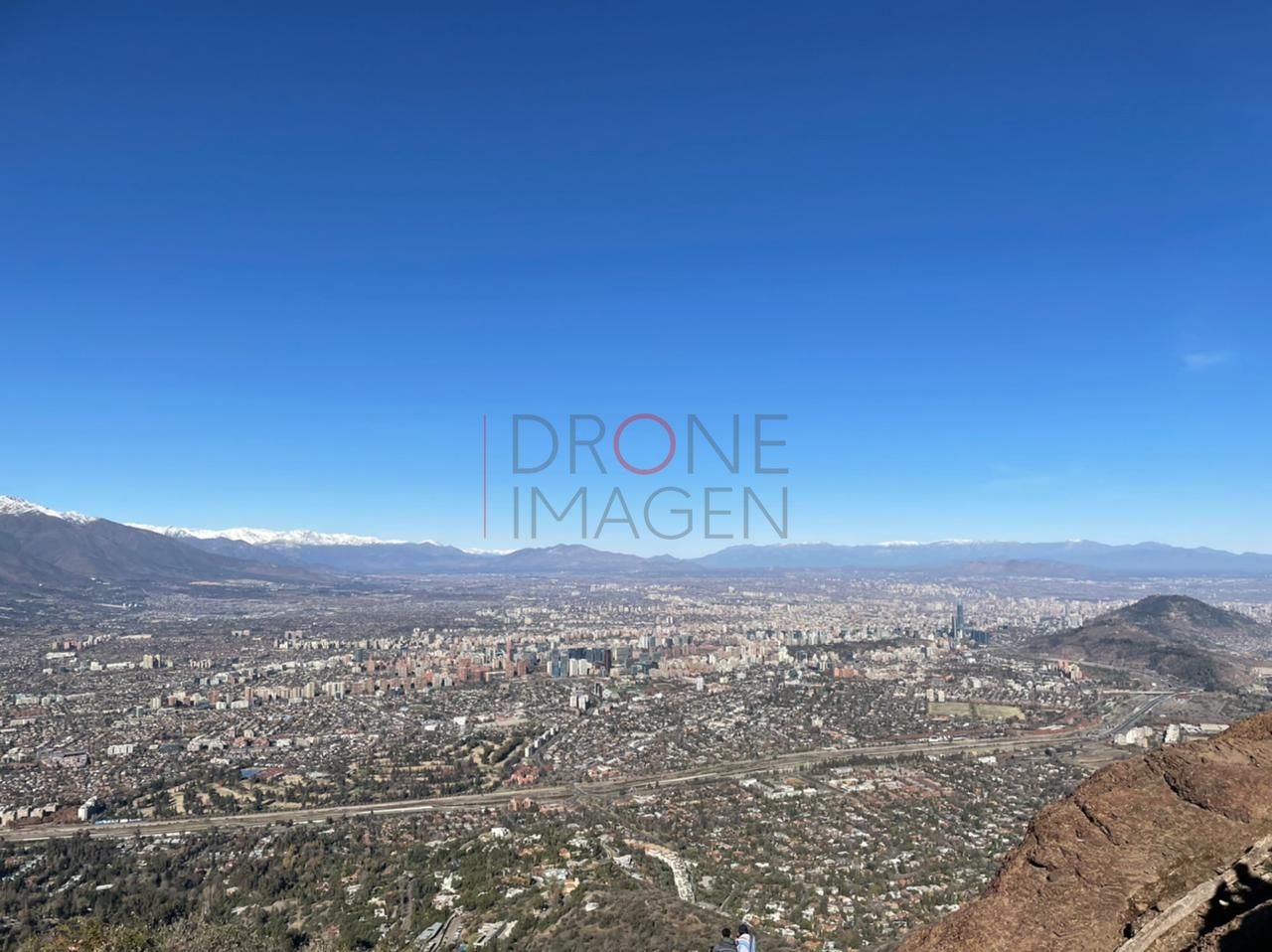 Santiago y bruma vistos desde la precordillera (2)
