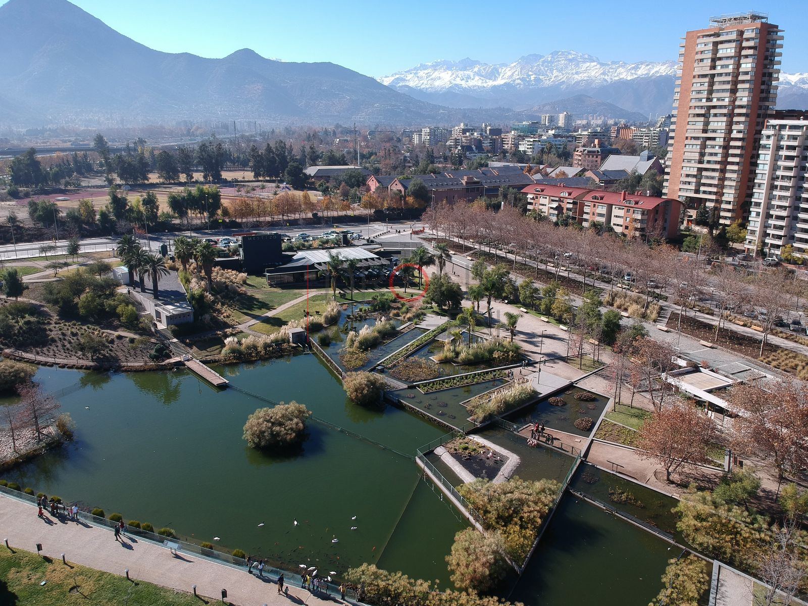 Parque Bicentenario, Vitacura