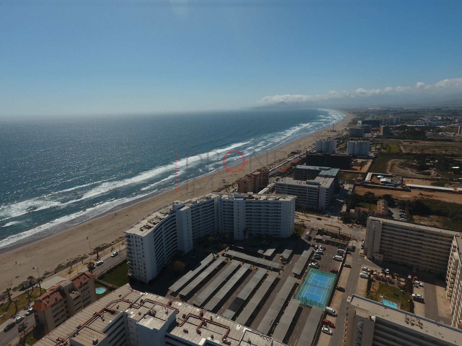 Edificios frente a la playa, La Serena