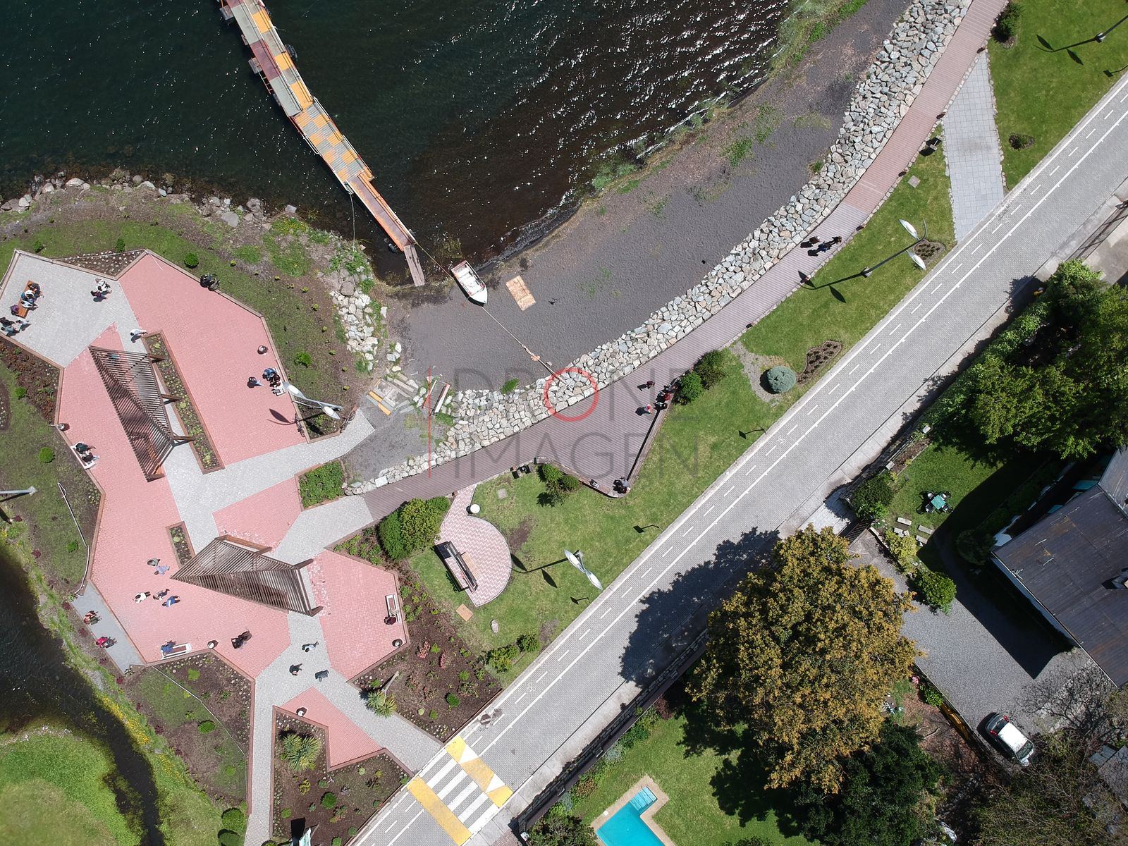 Costanera y mirador de Pucón, Centro de Pucón