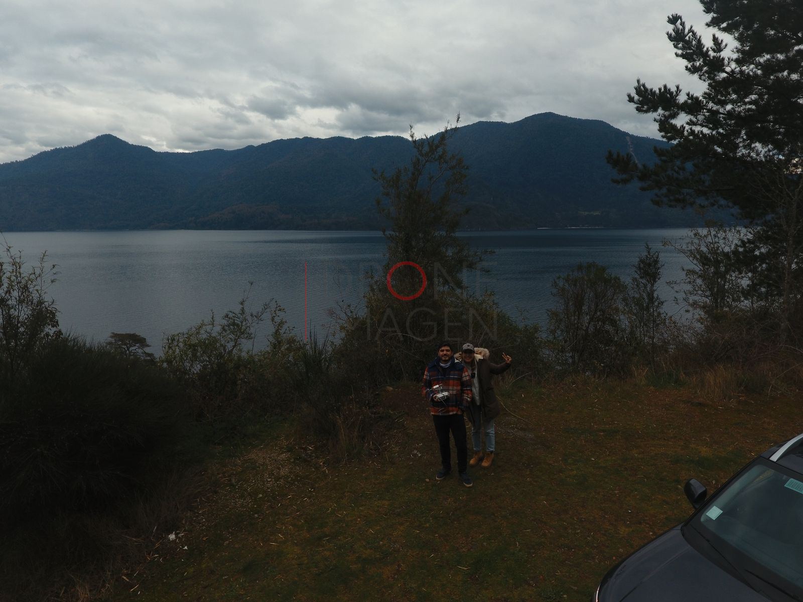 Lago y cordillera, Panguipulli